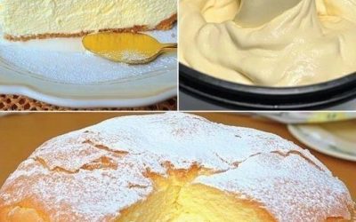 Wolkencake van overgrootmoeder: een dessert zonder bloem.