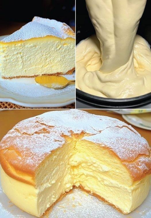 Wolkencake van overgrootmoeder: een dessert zonder bloem.