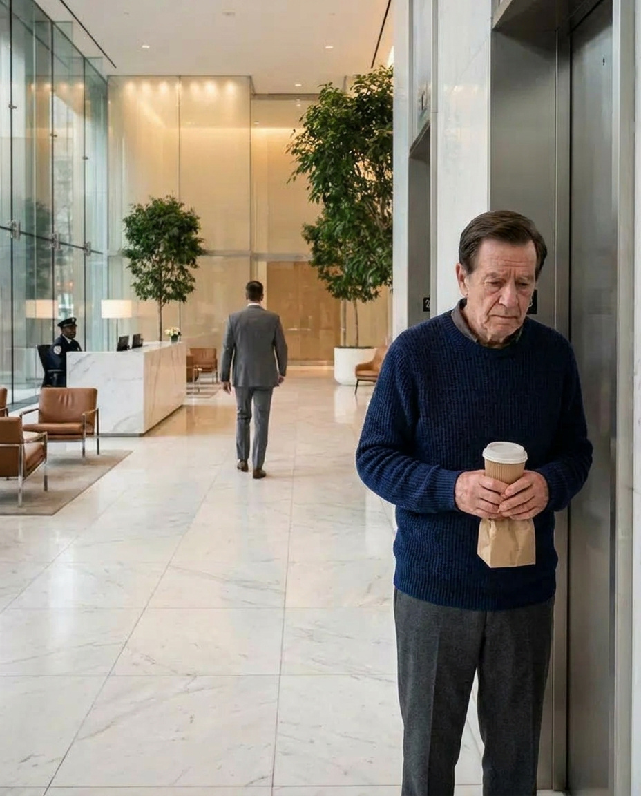 Ik besloot mijn vrouw op haar werk als CEO te bezoeken. Bij de ingang hing een bord met de tekst…