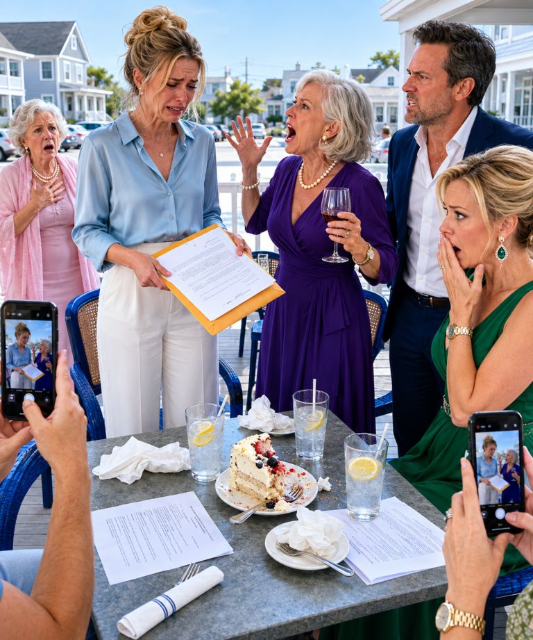 Nadat ik had geweigerd mijn strandhuis aan de familie van mijn broer af te staan, goot mijn moeder bier over mijn hoofd tijdens mijn verjaardagsfeest en zei: “Hoe lang gaat je egoïsme nog door?” Maar de rechter keek ook toe…