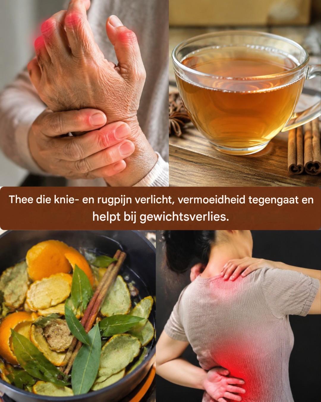 Infusie van sinaasappelschil en kaneel: verlicht pijn en bevordert gewichtsverlies.