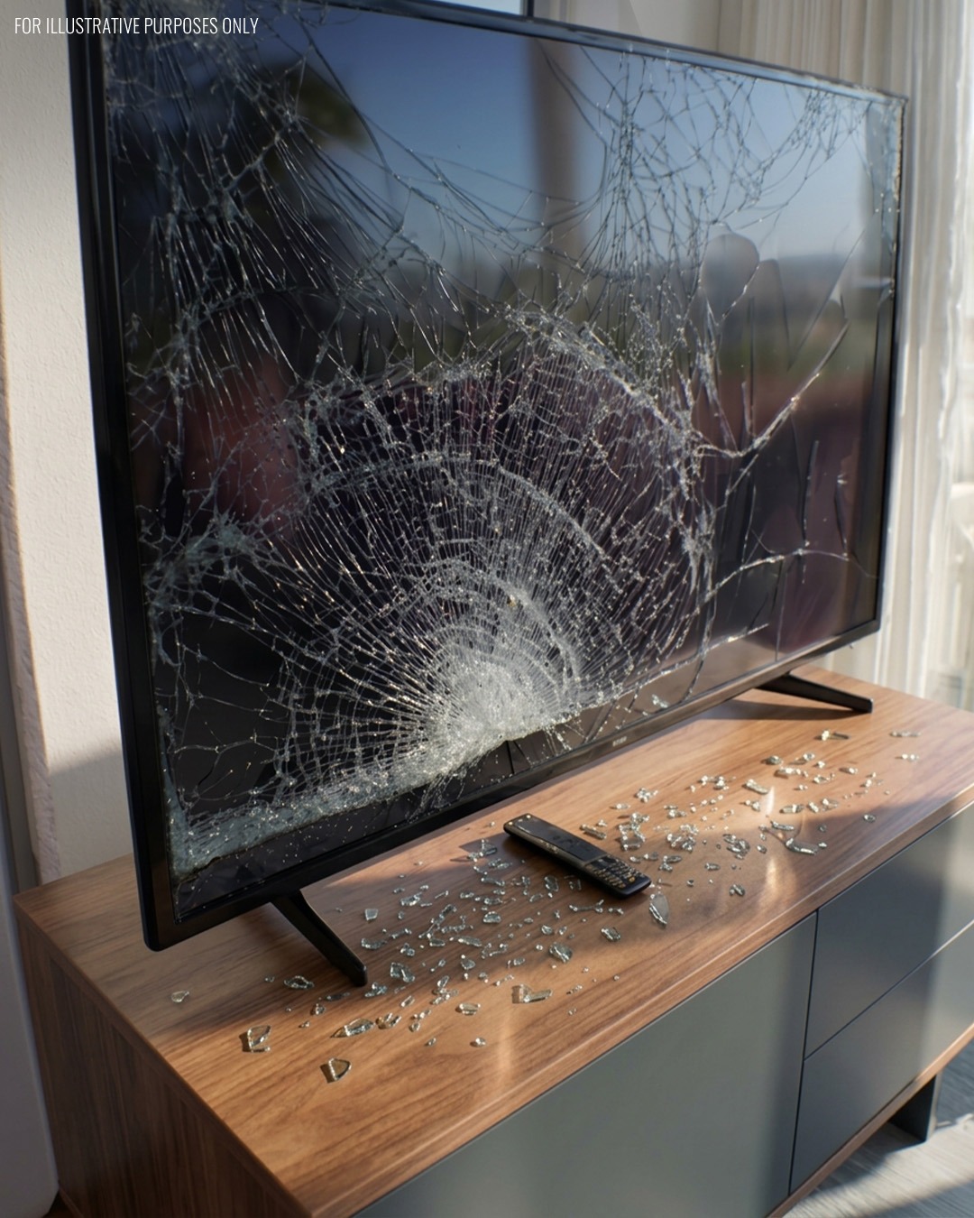 De kinderen van mijn zus hebben mijn tv kapotgemaakt en ze weigerde ervoor te betalen, maar het lot had andere plannen.