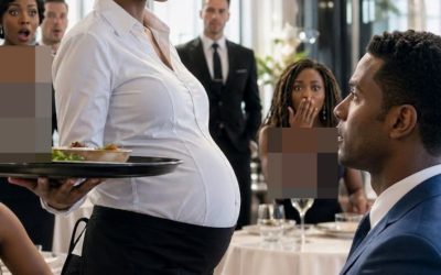 Een miljardair zag zijn zwangere ex-vrouw bedienen – en één zin van haar maakte vervolgens een enorme indruk op iedereen in de zaal.