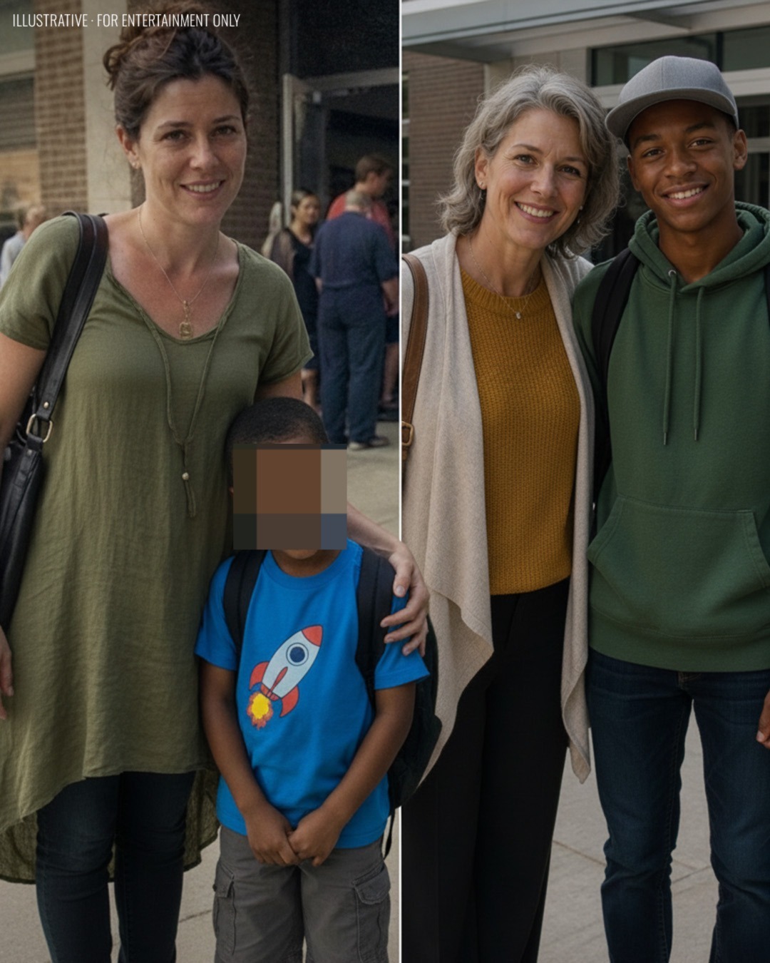 Ik vond mijn vriendje terug in het schoolalbum van mijn oma – de foto is tientallen jaren geleden genomen.
