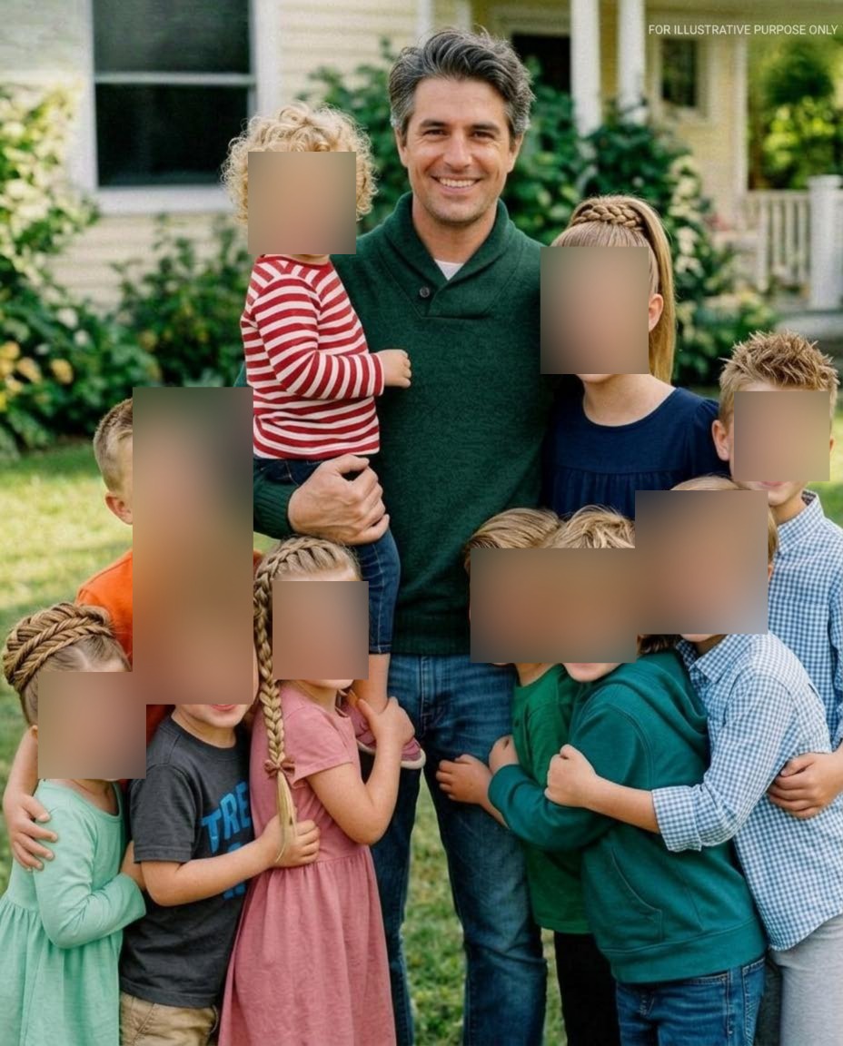 Ik werd voogd voor de tien kinderen van mijn overleden verloofde. Jaren later keek mijn oudste me aan en zei: ‘Papa, ik ben er eindelijk klaar voor om je te vertellen wat er echt met mama is gebeurd.’