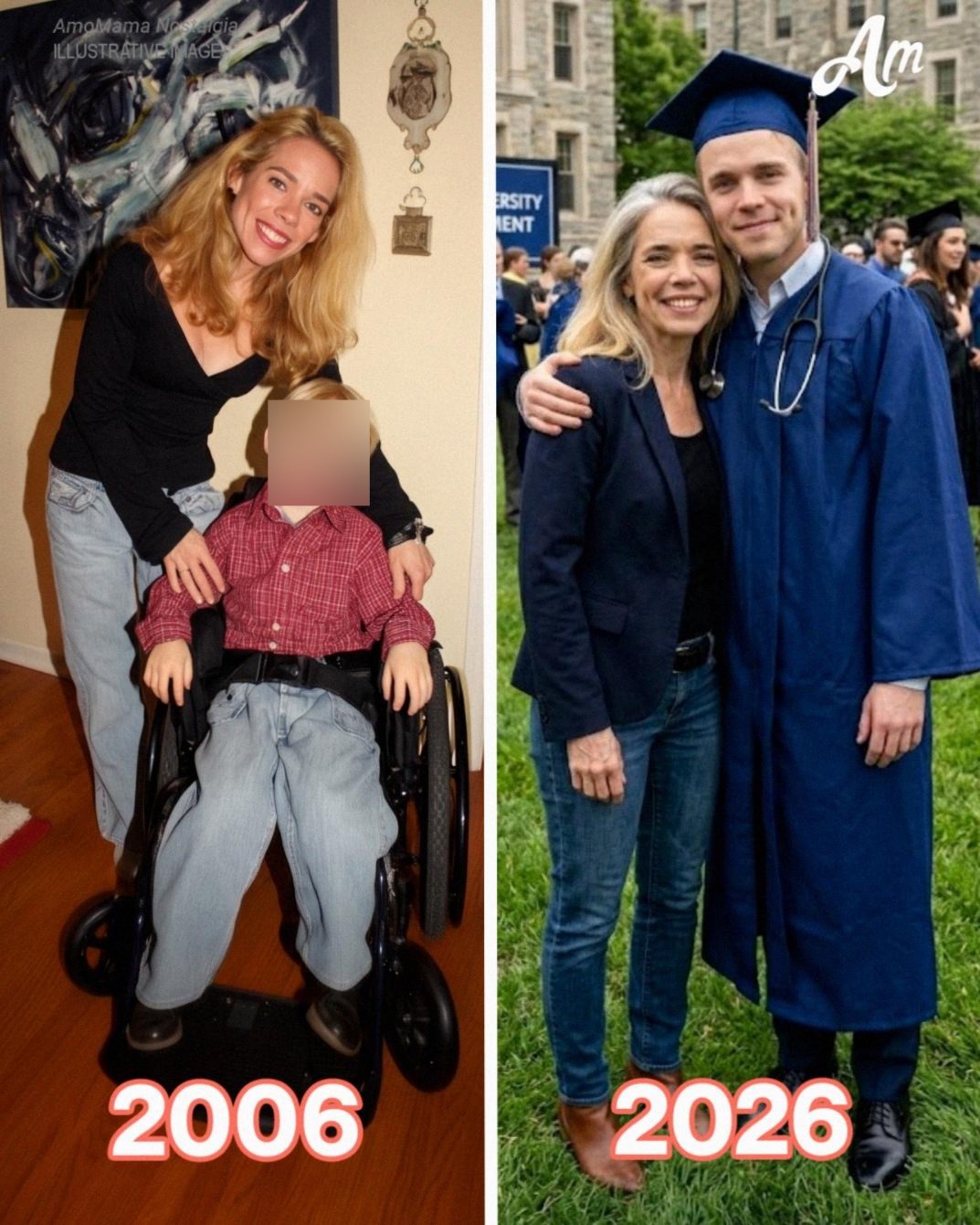 Mijn ex-man verliet me in het ziekenhuis op de dag dat onze zoon werd geboren – 25 jaar later kon hij zijn ogen niet geloven.
