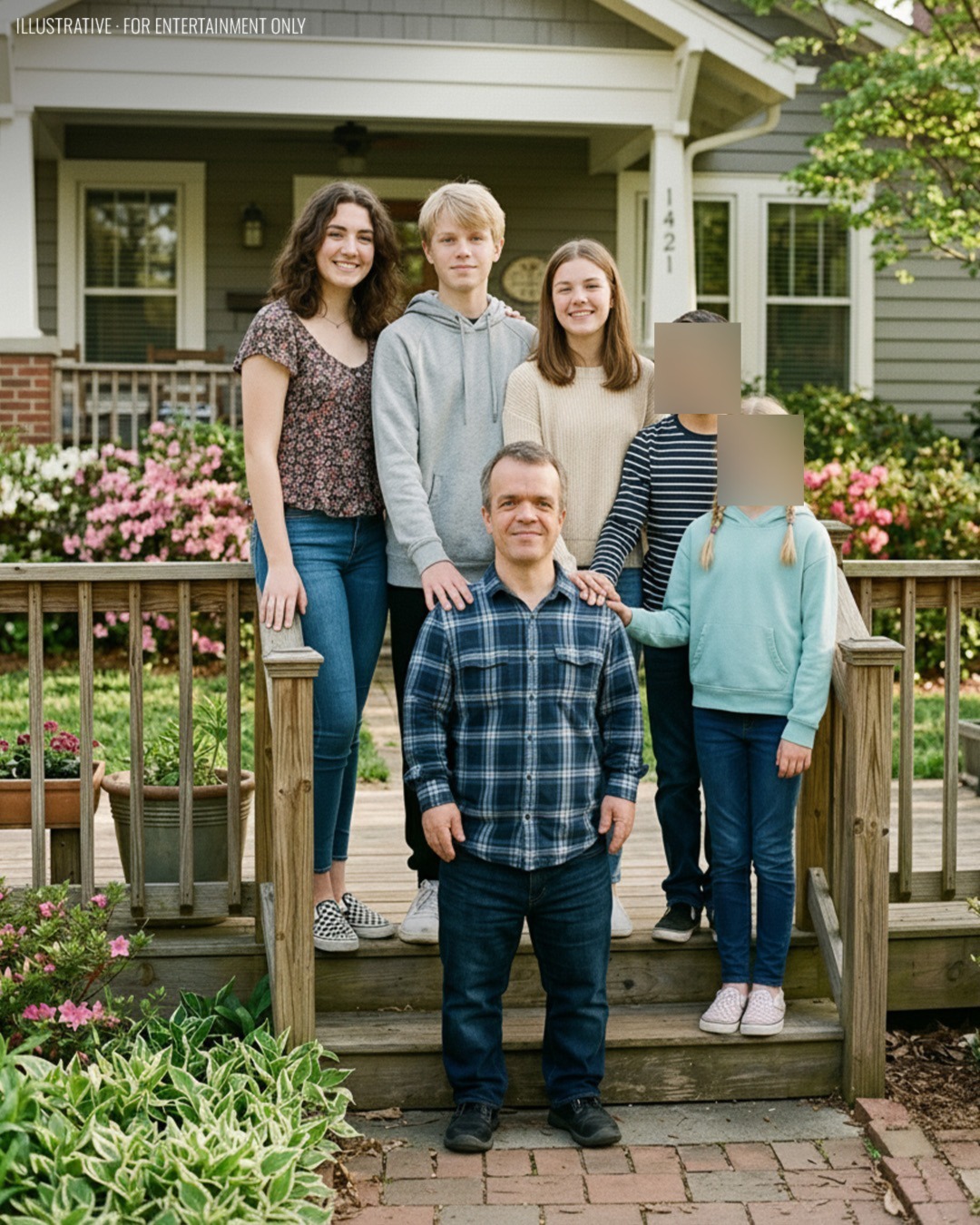 Mijn vrouw liet me tien jaar geleden achter met vijf kinderen en een gebroken hart, maar ze was er deze Moederdag – en wat mijn oudste dochter deed, liet iedereen versteld staan.