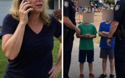 Mijn buurvrouw belde de politie omdat ‘kinderen niet buiten horen te schreeuwen’ – dus ik ging de strijd met haar aan.