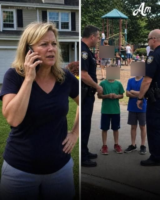 Mijn buurvrouw belde de politie omdat ‘kinderen niet buiten horen te schreeuwen’ – dus ik ging de strijd met haar aan.