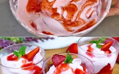 Aardbeienmousse: het recept voor een snel en heerlijk dessert