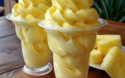Met slechts 3 ingrediënten maak jij dit frisse ananas softijs zelf