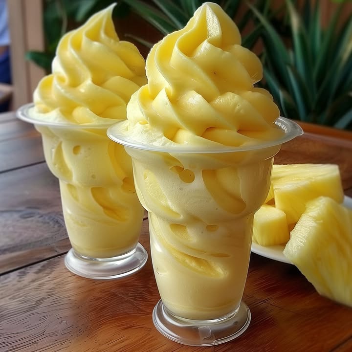 Met slechts 3 ingrediënten maak jij dit frisse ananas softijs zelf