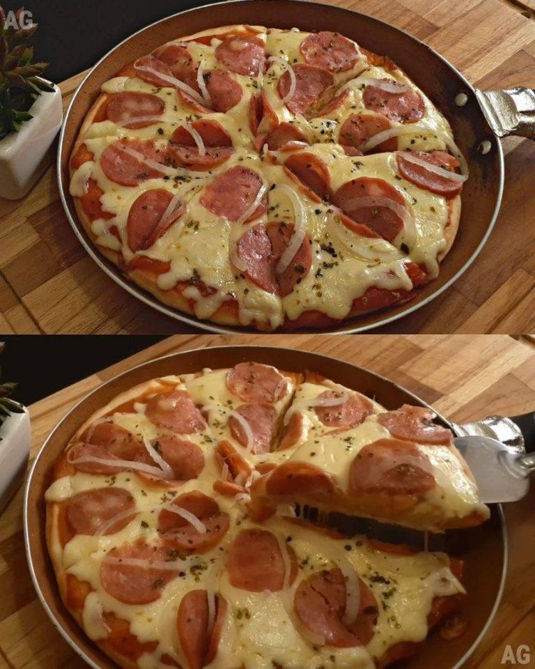 Pan in de oven, zonder eieren en melk