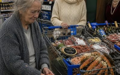 De rijke familie lachte de oude vrouw uit omdat ze één appel kocht – twee dagen later smeekten ze haar om vergeving.