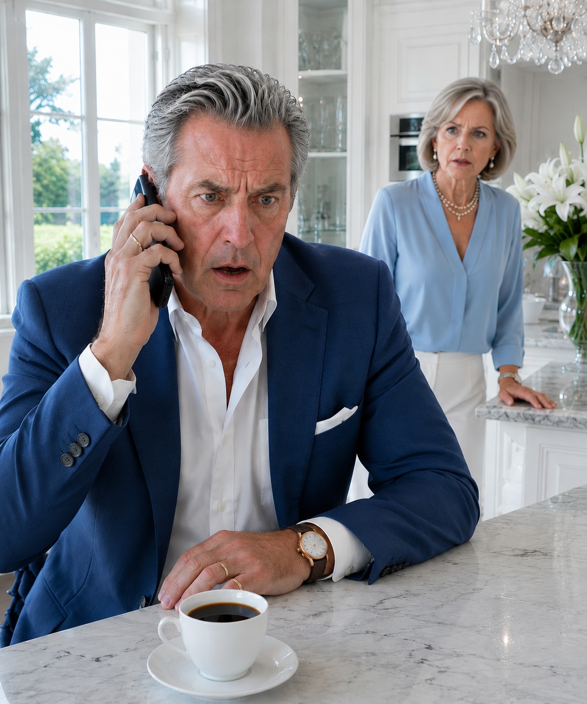 Twee dagen na de bruiloft van mijn zoon belde de restaurantmanager me op en zei: “We hebben de beveiligingsbeelden nog eens bekeken. Je moet dit zelf zien.” Daarna zei hij dat ik alleen moest komen… en dat ik het niet aan mijn vrouw mocht vertellen.
