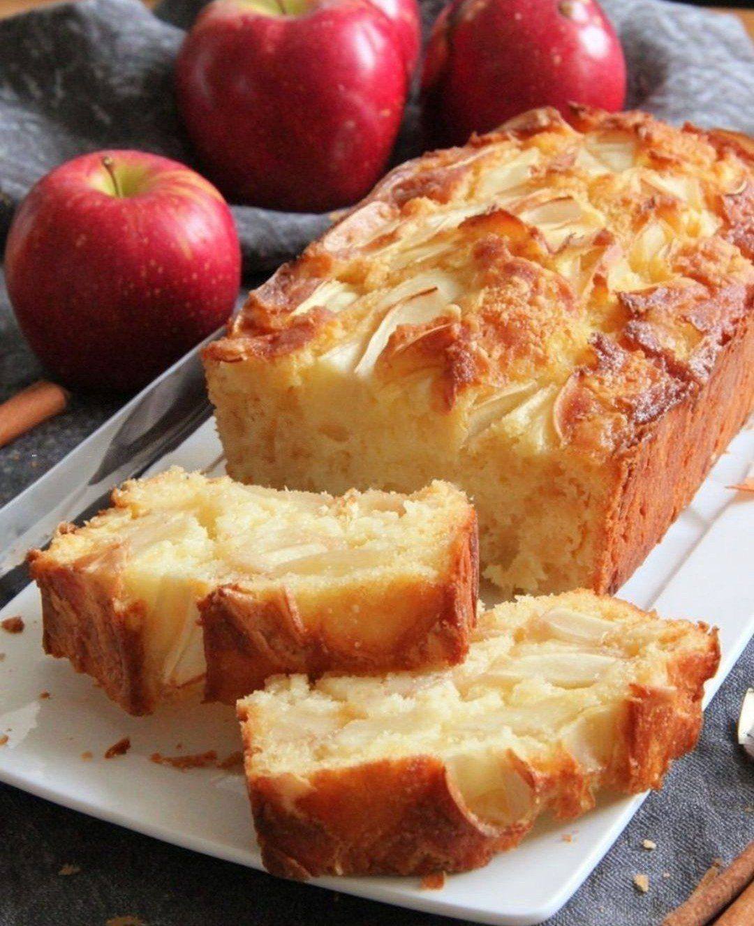 Appel-vanillecake: een eenvoudig, smeuïg en heerlijk recept