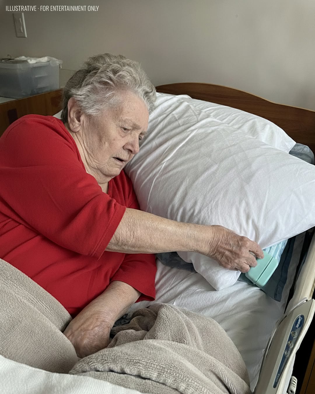 Een vreemde belde me vanuit een verzorgingstehuis met maar één ding voor me – wat ze onder haar kussen vandaan haalde, deed me op mijn knieën vallen.