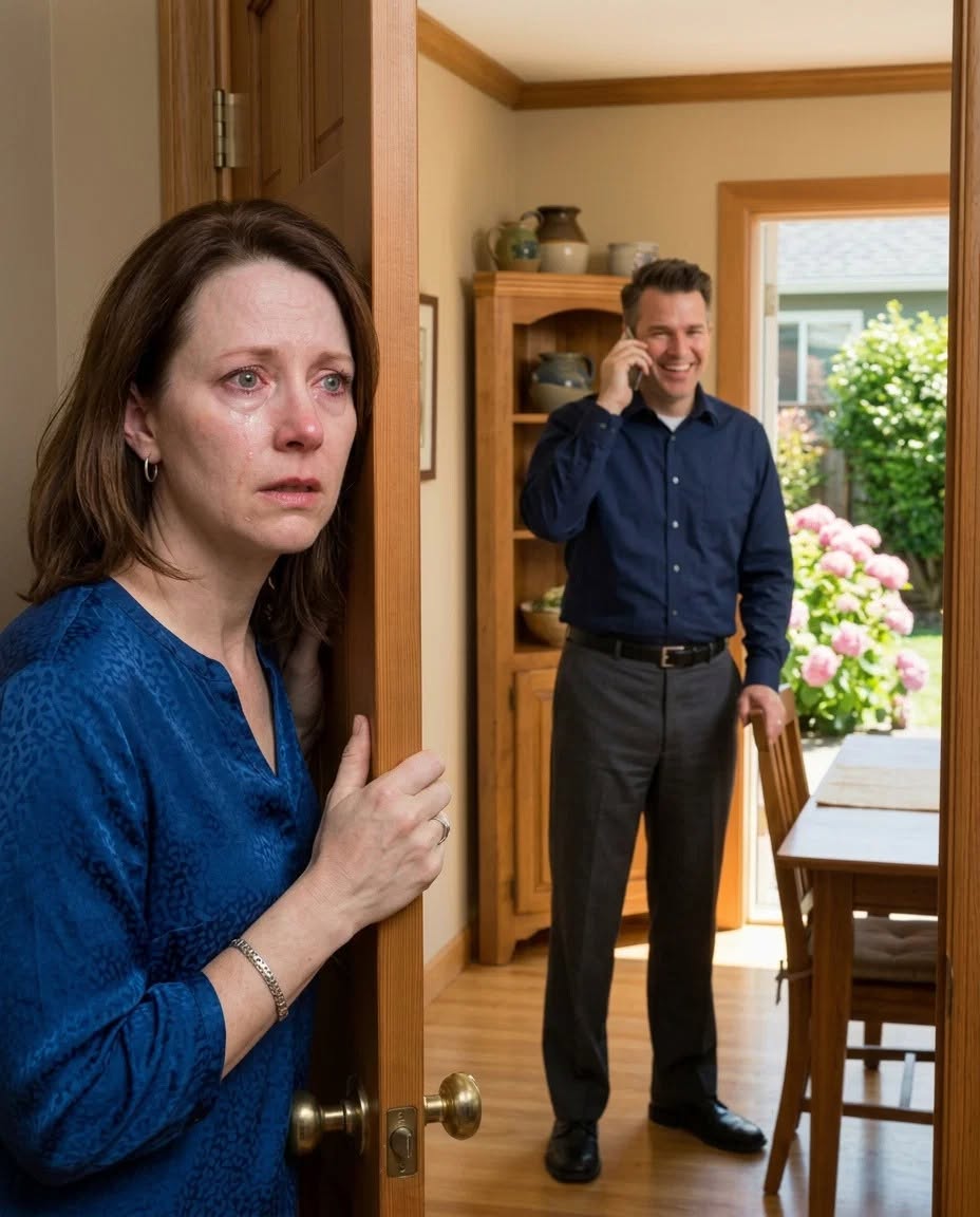 Mijn man vroeg me uit liefde om mijn huis op zijn naam te zetten, maar een geheim telefoontje onthulde het wrede plan achter elf jaar huwelijk.