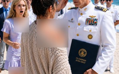 Mijn zus toonde mijn littekens op een luxe strand en lachte, terwijl mijn vader zwijgend toekeek. Jarenlang noemden ze me een in ongenade gevallen soldaat – totdat een admiraal me groette en zei: “Ik heb je gezocht.”