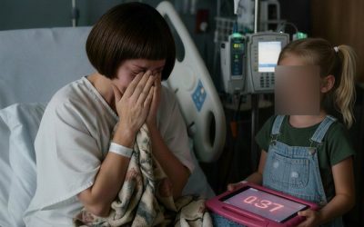 Nadat onze baby tijdens de bevalling was overleden, zei mijn man zachtjes tegen me: “Het was niet jouw schuld,” voordat hij rustig de kamer verliet. Ik bleef daar in stilte staan, verdoofd door verdriet. Toen kwam mijn vijfjarige binnen, boog zich naar me toe en fluisterde: “Mama… wil je weten wat er echt is gebeurd? Kijk eens…”