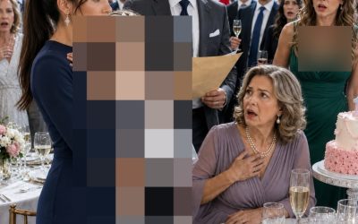 Op de eerste verjaardag van mijn dochter hief mijn schoonmoeder haar glas voor de hele familie en vroeg wie de echte vader was, omdat de baby blauwe ogen had… iedereen verwachtte dat ik zou gaan huilen, totdat ik twee enveloppen uit mijn tas haalde en de waarheid onthulde die ze had willen verbergen.