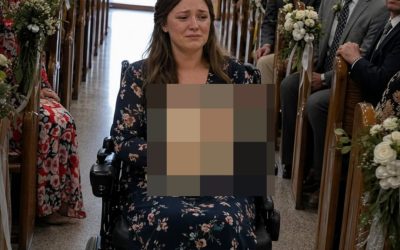 Tijdens mijn huwelijksgeloften kwam er een vrouw in een rolstoel binnenrijden met een baby op haar arm en zei: ‘Luister alsjeblieft eerst voordat je met hem trouwt.’