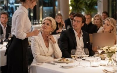 De miljardair nam zijn bijna-verloofde mee uit eten, maar de serveerster antwoordde zijn moeder in het Italiaans en stal de hele aandacht.