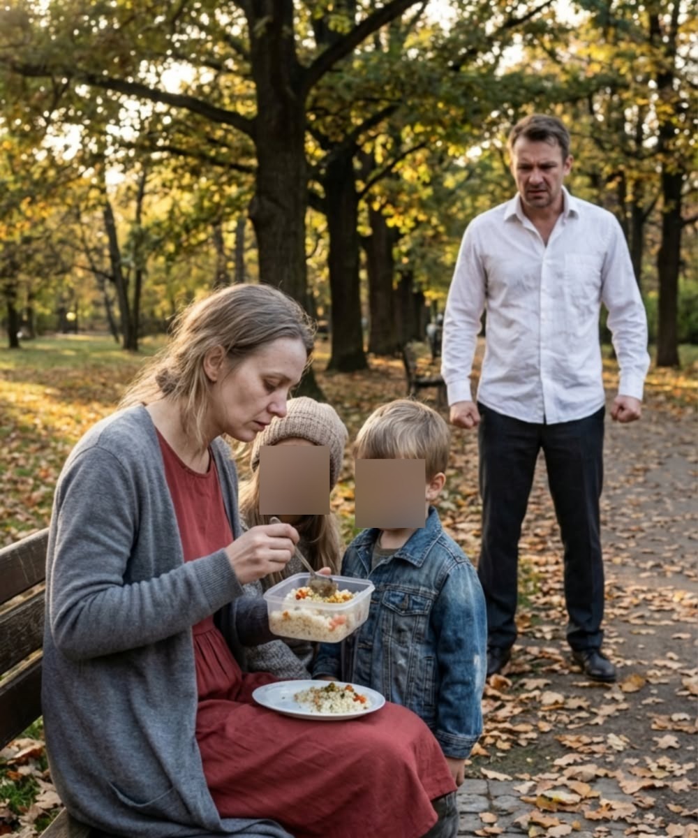 Een moeder deelde één bord eten met haar kinderen. Een miljonair was er getuige van – en wat volgde was onbeschrijflijk mooi.