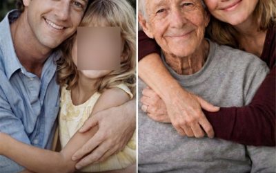 Mijn stiefvader voedde me op als zijn eigen dochter. Tijdens de begrafenis onthulden de woorden van een vreemde de verborgen waarheid over mijn moeder.