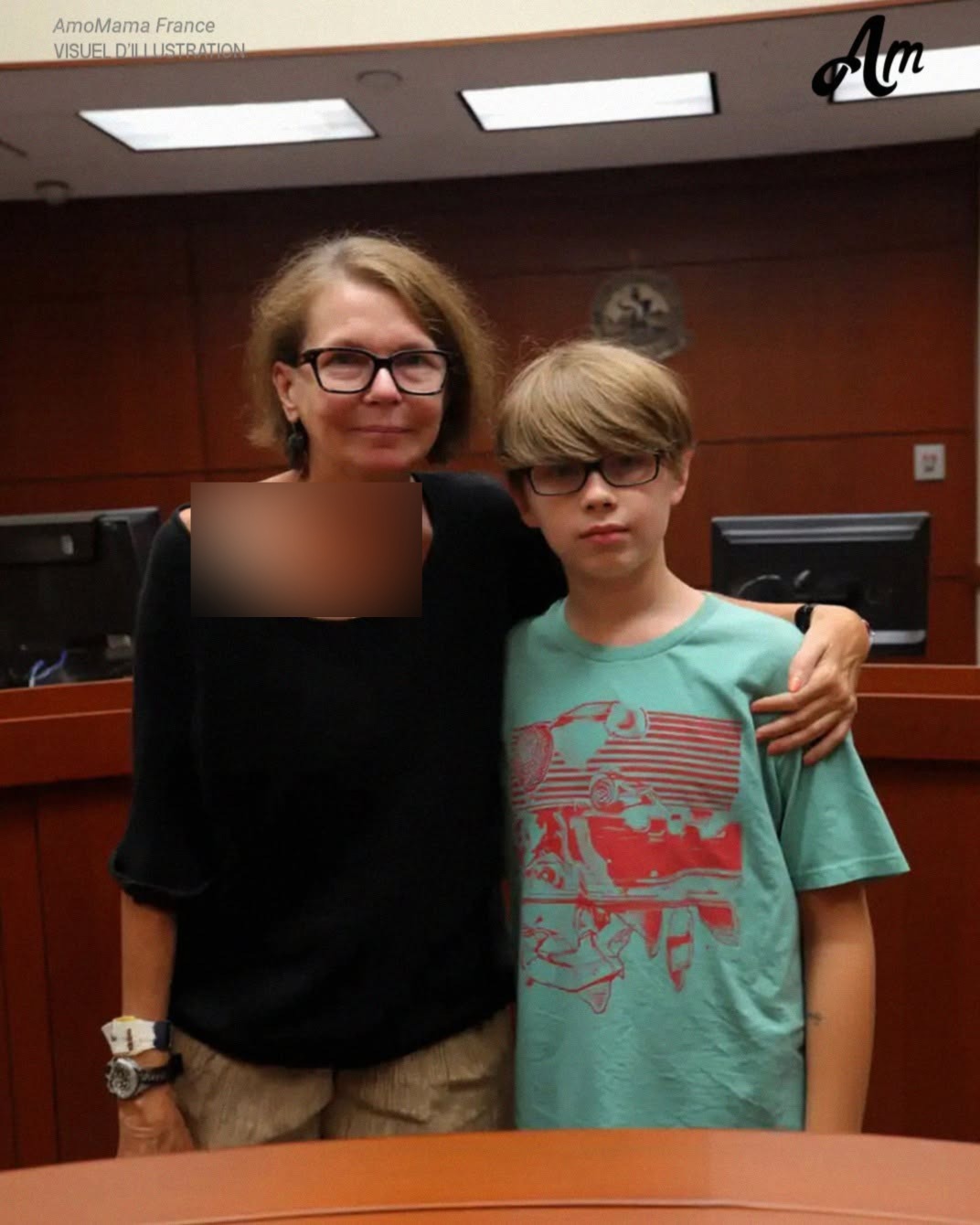 Mijn adoptiezoon zei nooit iets – totdat de rechter hem een ​​vraag stelde.