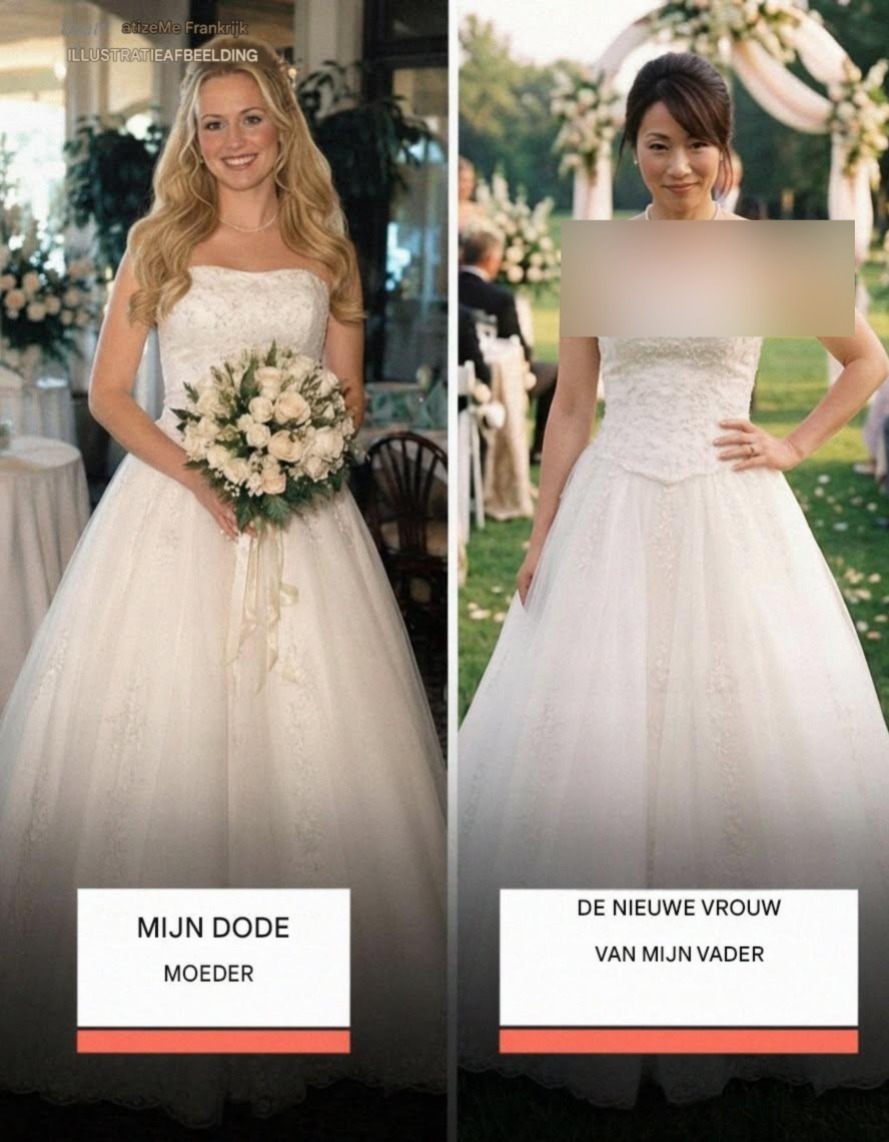 De nieuwe verloofde van mijn vader nam de trouwjurk van mijn overleden moeder mee, terwijl ik die voor mezelf had bewaard – dus ik moest haar een lesje leren.
