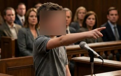 Mijn man beweerde dat ik zijn bedrijf in de rechtbank had geruïneerd – totdat mijn zoontje plotseling fluisterde: ‘De persoon die je erin heeft geluisd is hier.’
