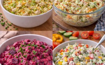 4 beste recepten voor lichte, koude salades
